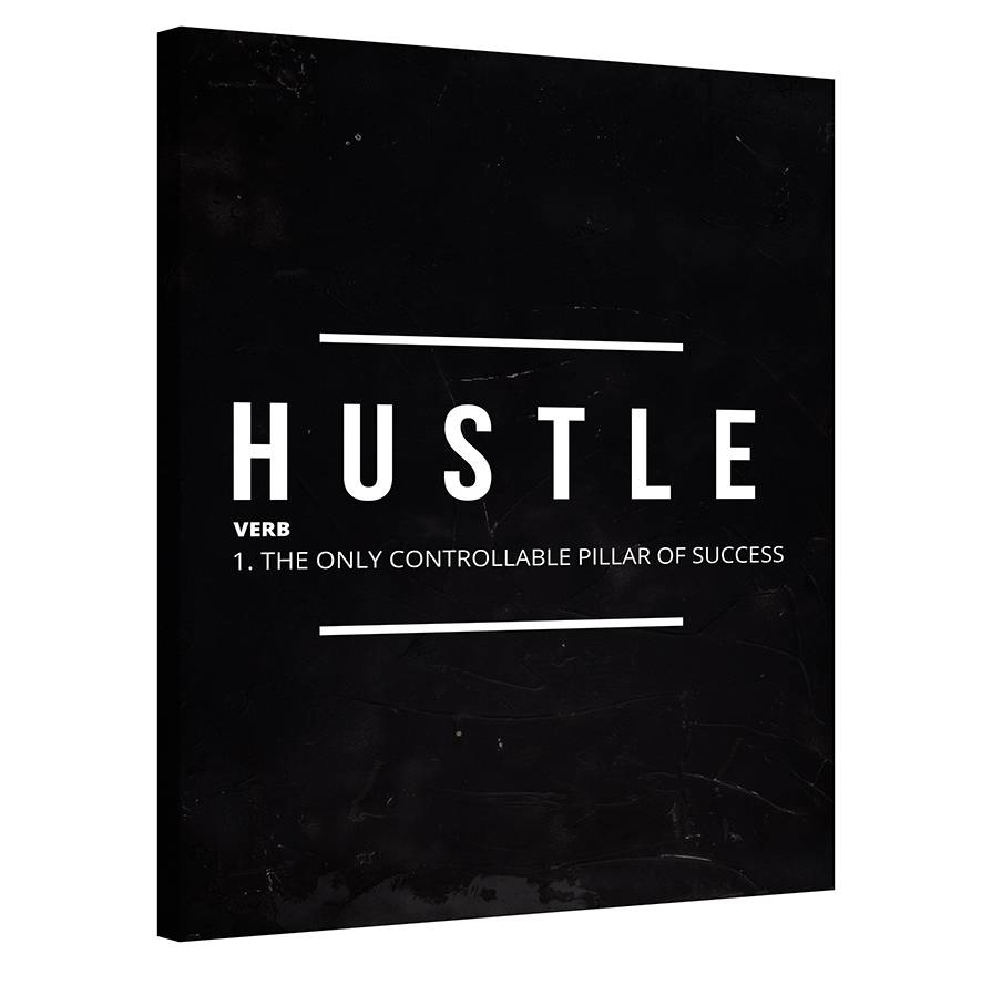 Hustle Verb