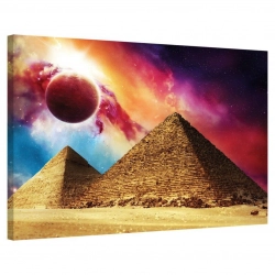 The Great Pyramid of Giza · Solar Flare