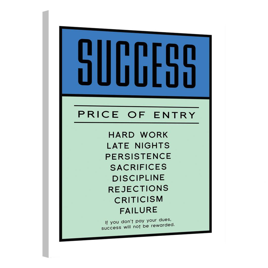 Success · Price of Entry · Monopoly Edition