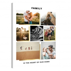Tablou Personalizat cu 7 poze · Family
