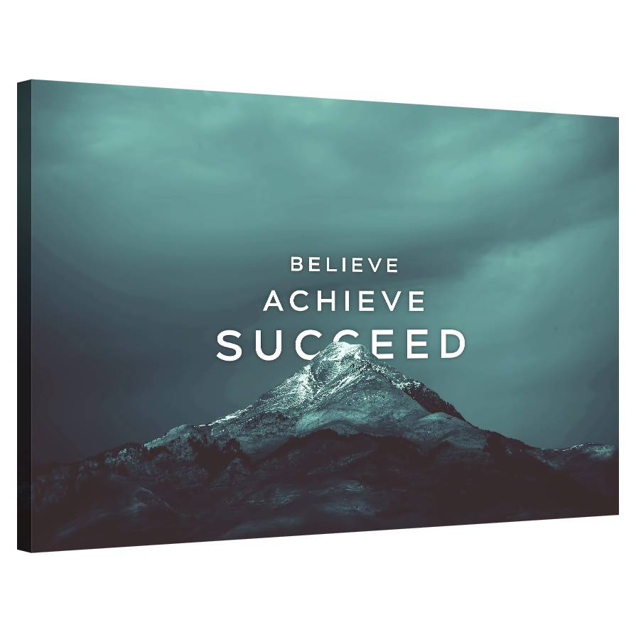 Believe · Achieve · Succeed