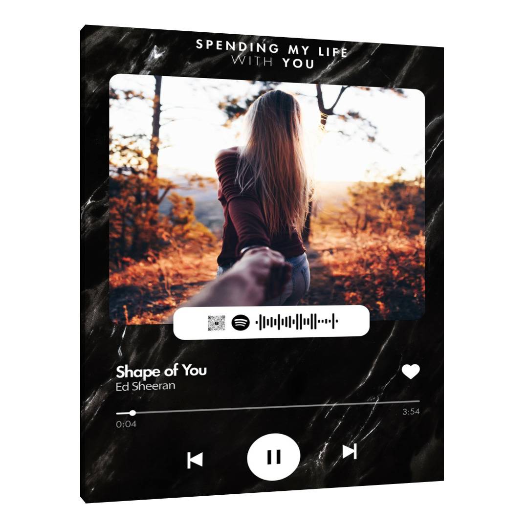 Tablou Canvas Personalizat Spotify Marble