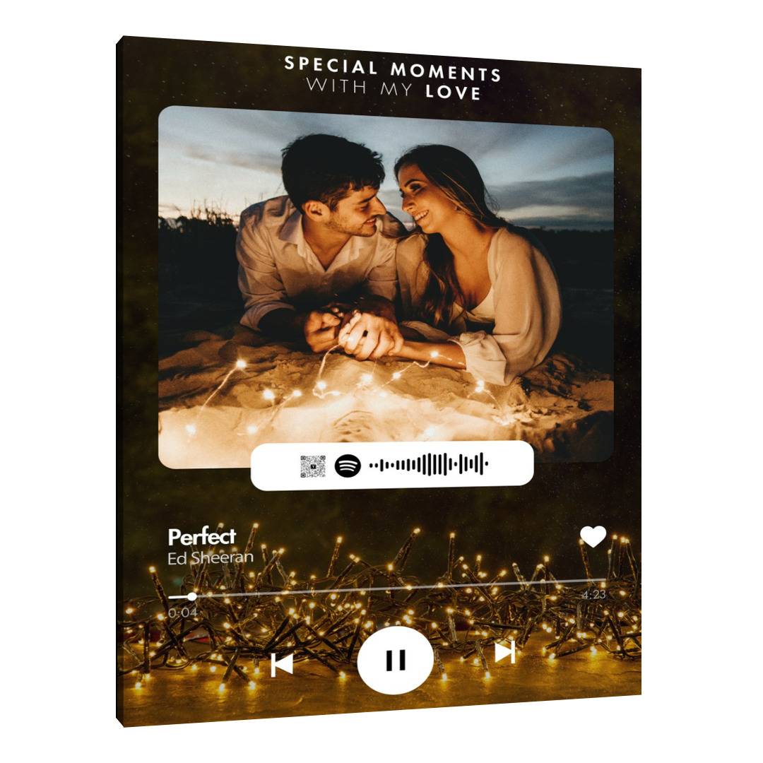 Tablou Canvas Personalizat Spotify Lights