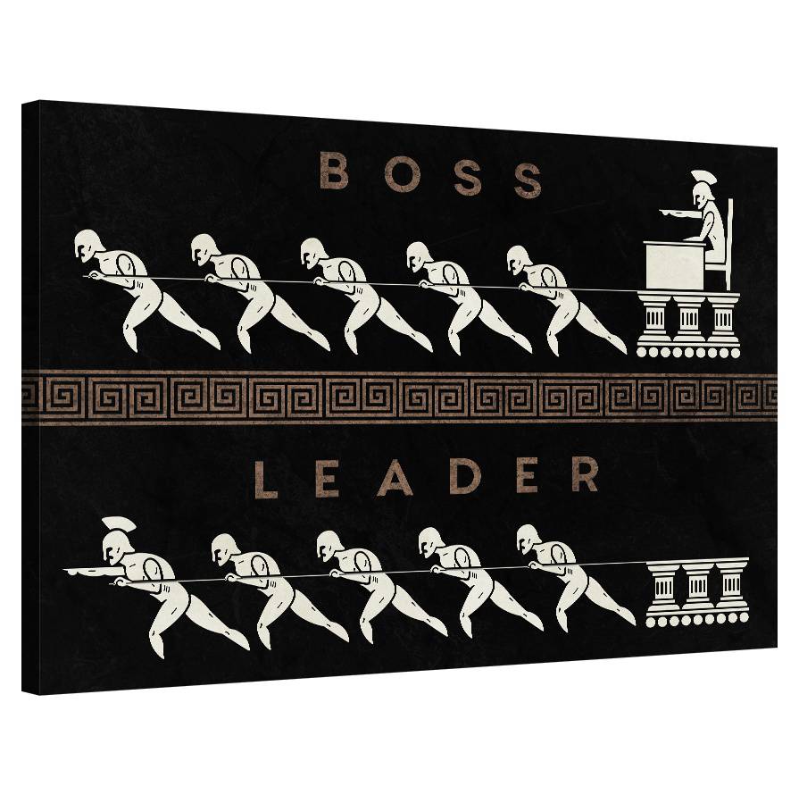 Boss vs Leader